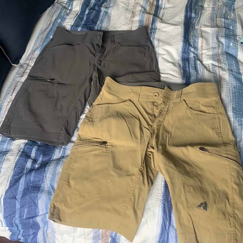 2 pairs Eddie Bauer shorts